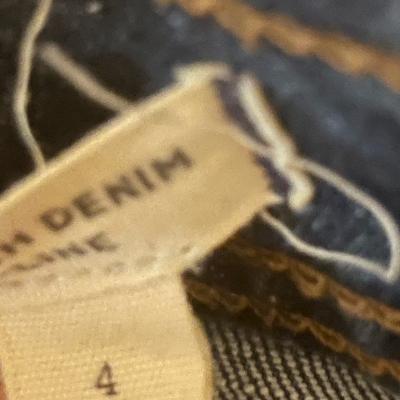 Madewell Stretch Denim A Line Mini Skirt Patch Pocket Edition Salisbury Wash 4 - Picture 10 of 11